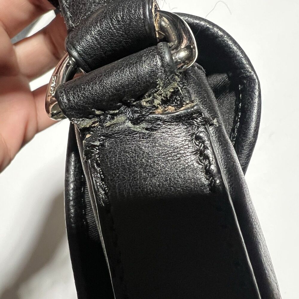 COACH Shoulder Bag F71172 Heritage Web Leather Embossed C Map Bag Heritage - Picture 10 of 11